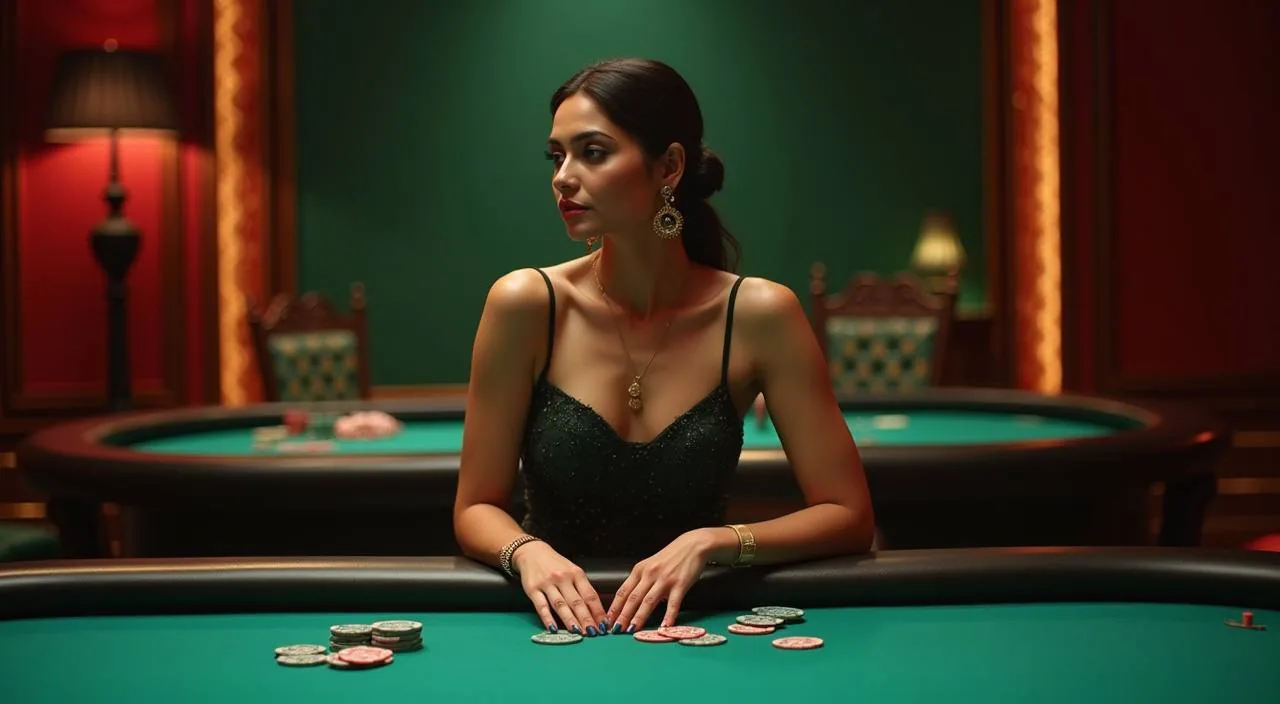 Baccarat Green Table